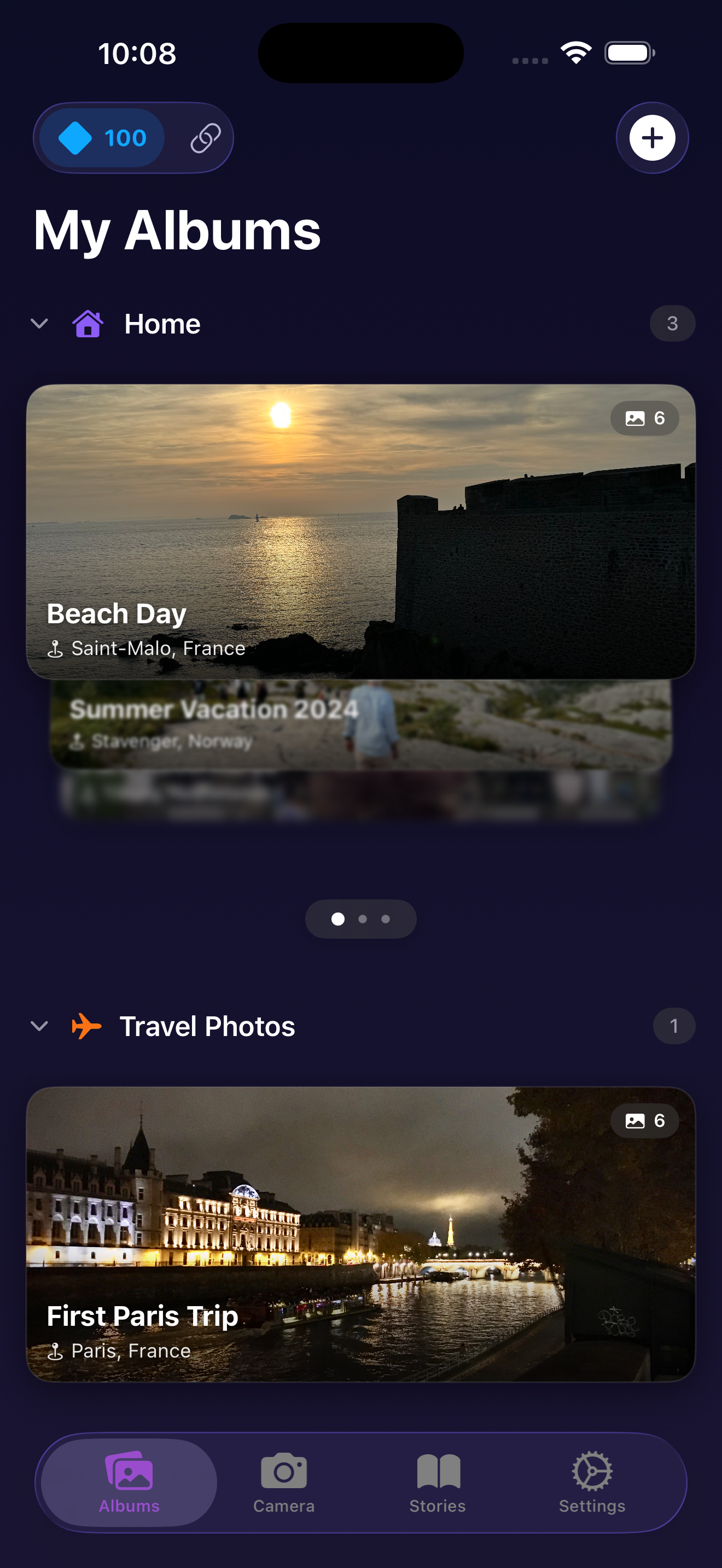 SyncAlbum Albums View