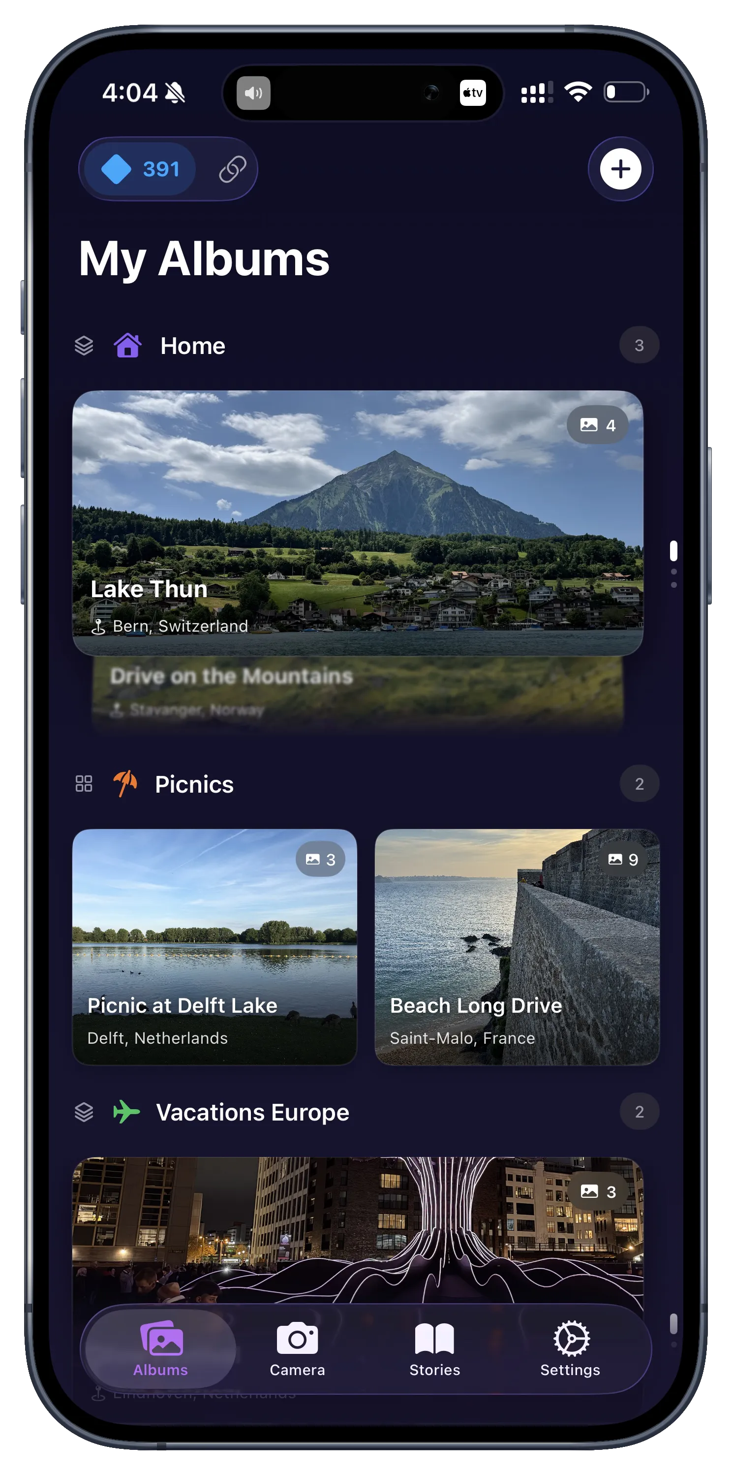 Secure Private Albums